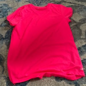 kids neon pink shirt